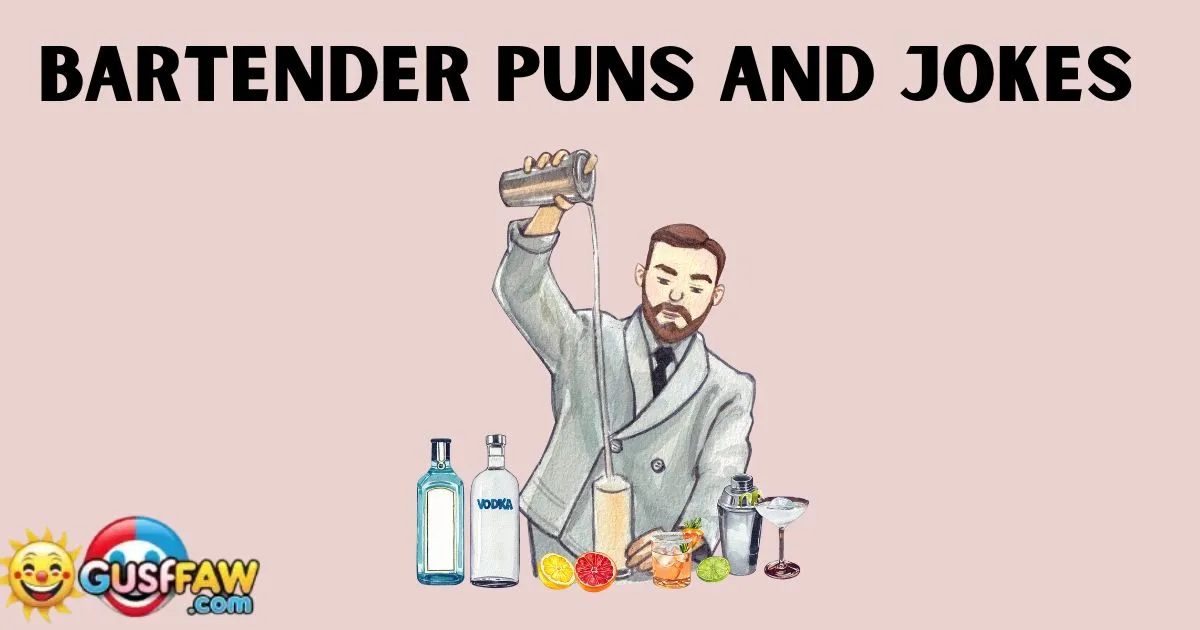 Bartender Puns and Jokes