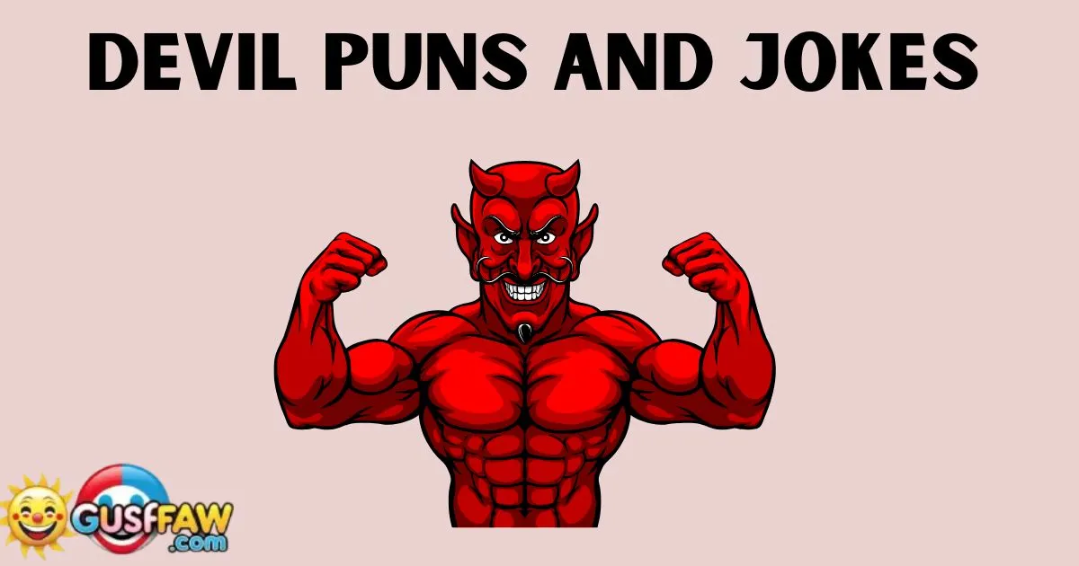Devil Puns and jokes
