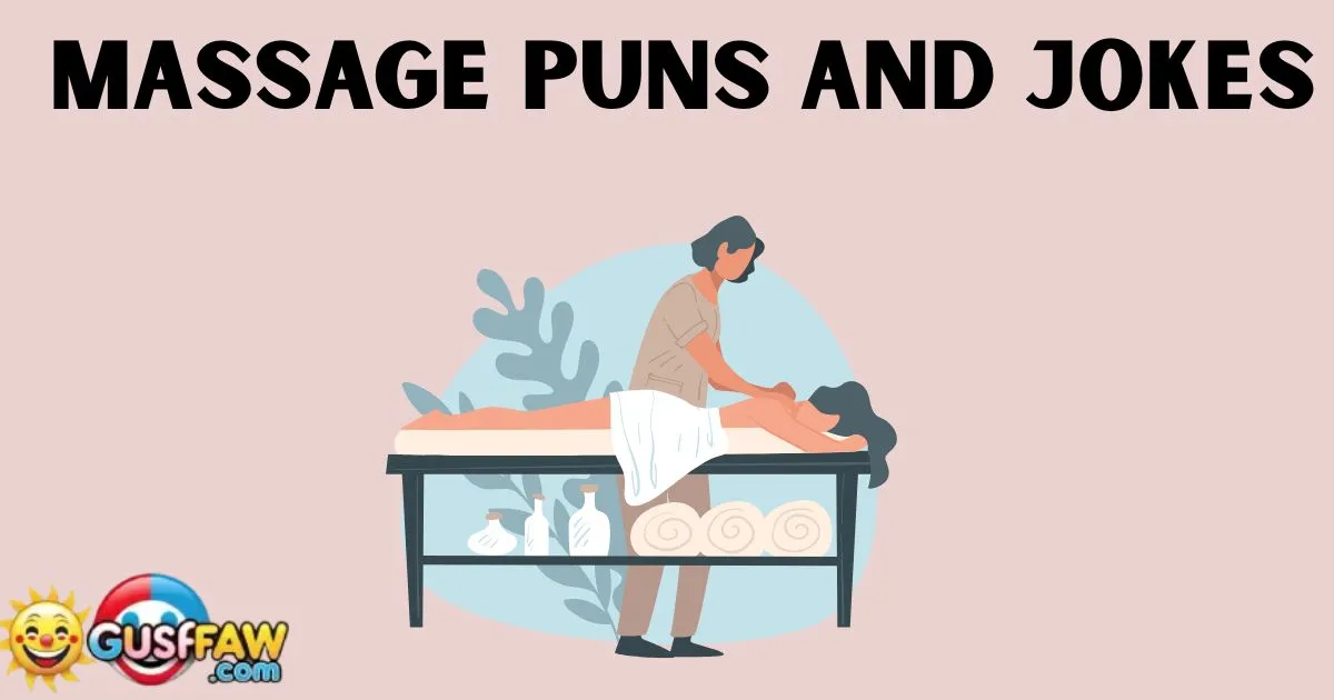 Massage Puns And Jokes