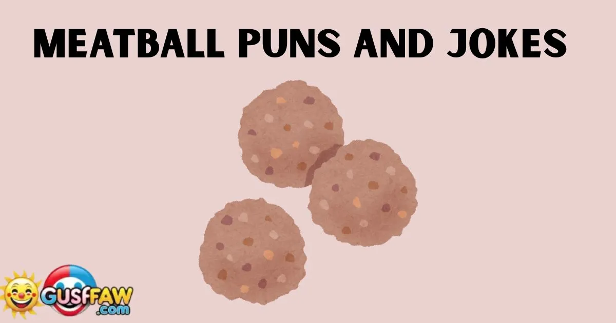Meatball Puns and Jokes
