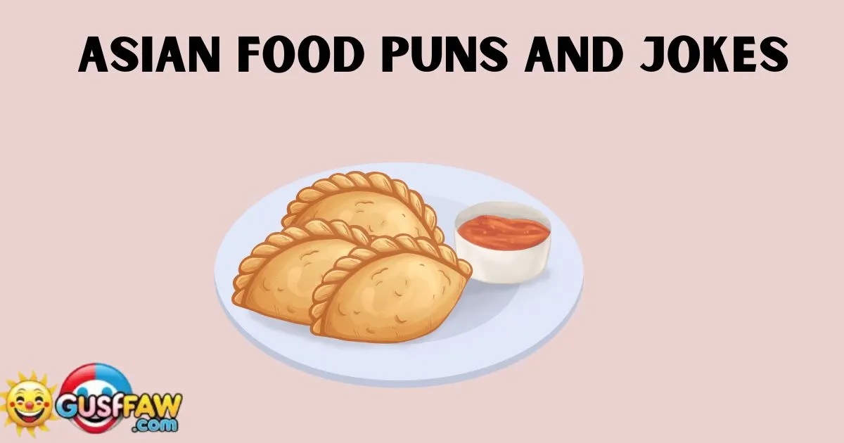 Asian Food Puns and Jokes