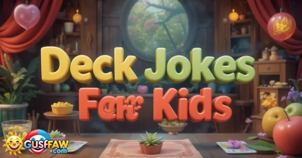 Deck Jokes For Kids