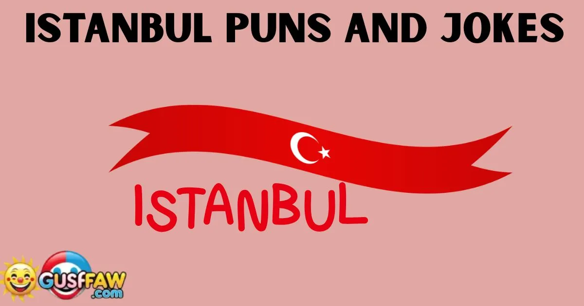 Istanbul Puns And Jokes