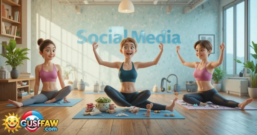 Social Media Pilates Puns