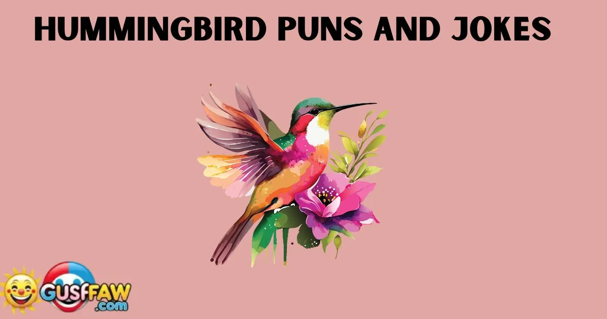 Hummingbird Puns And Jokes
