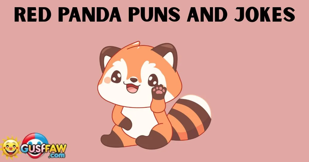 Red Panda Puns And Jokes