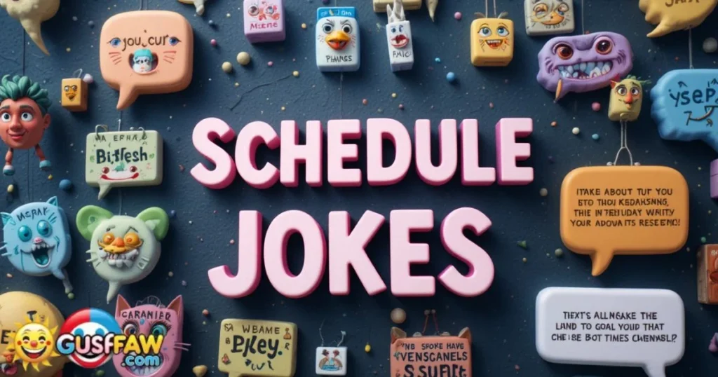 Schedule Jokes