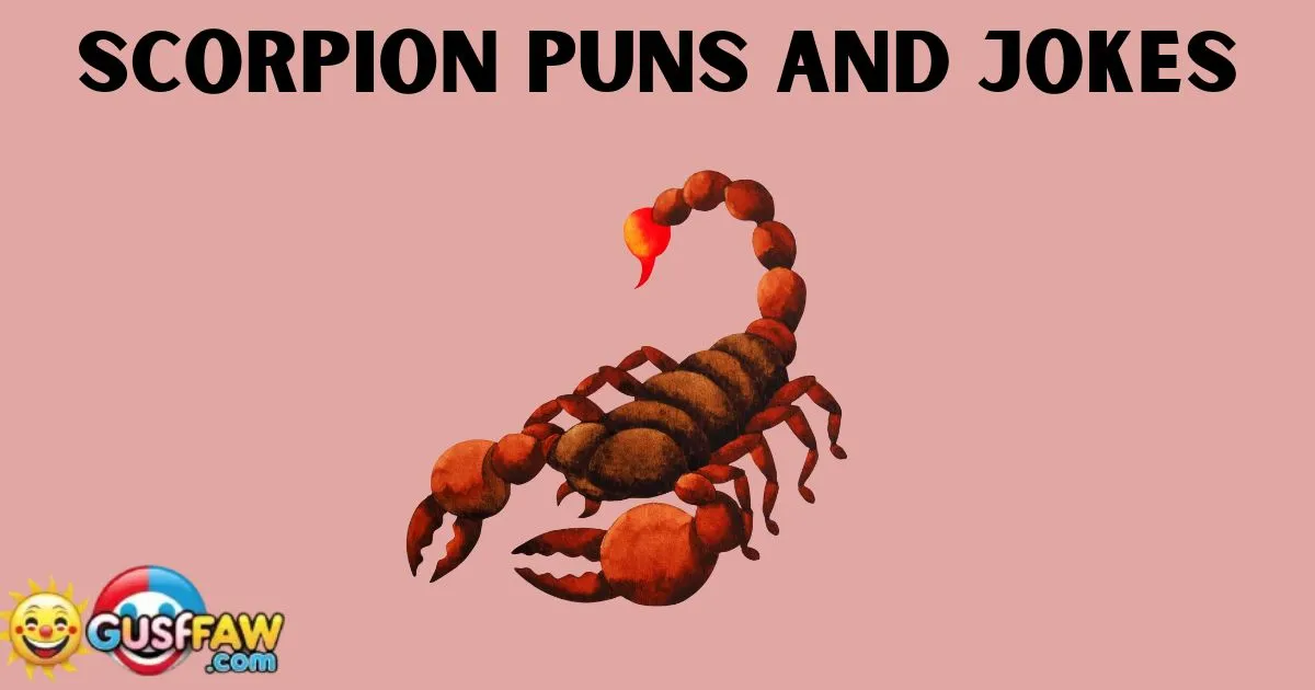 Scorpion Puns And Jokes