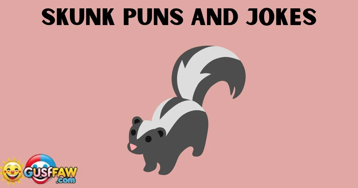 Skunk Puns And Jokes