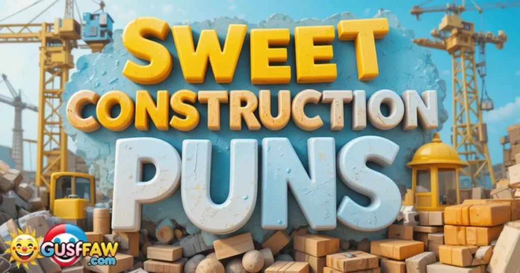 Sweet Construction Puns