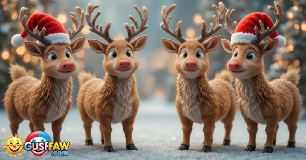 Christmas Reindeer Puns