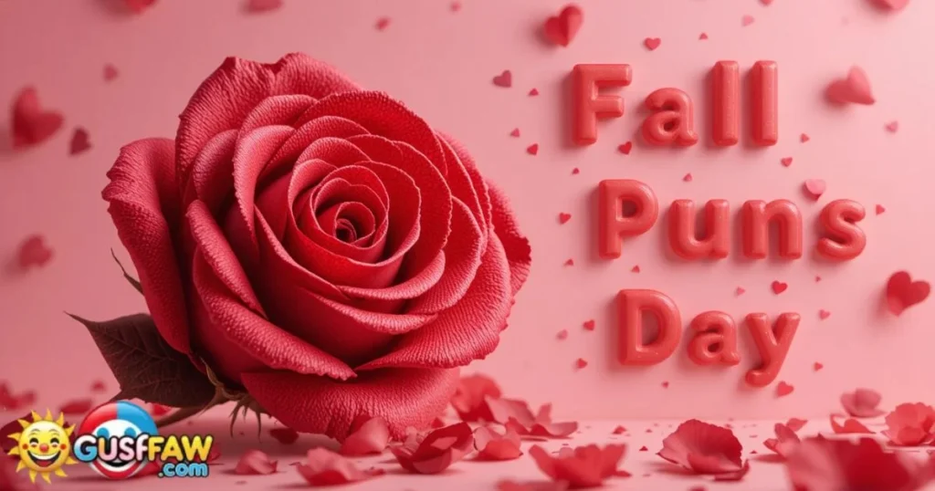 Fall Rose Puns For Valentines Day