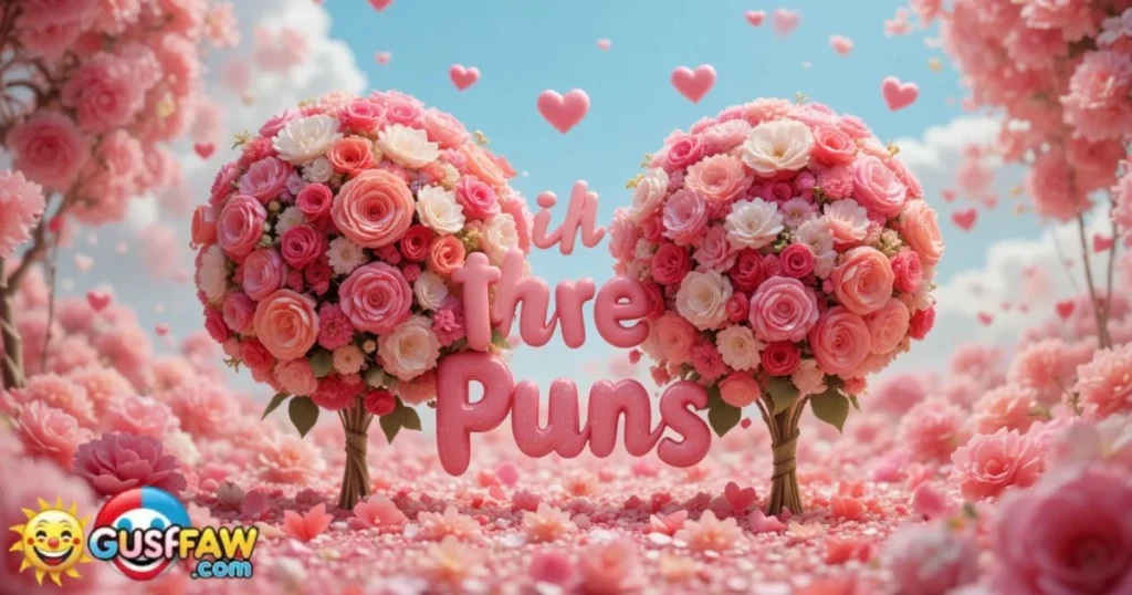 Flower Valentines Puns