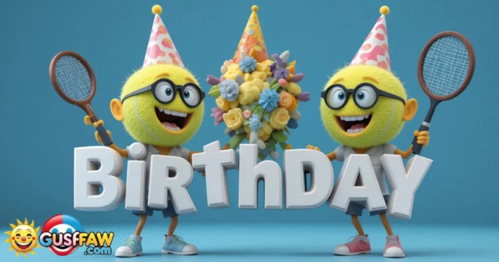 Tennis Puns Birthday