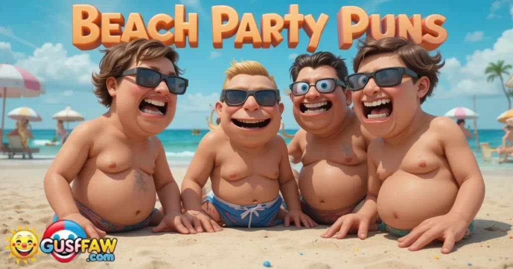 Beach Party Puns