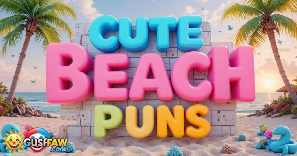 Cute Beach Puns