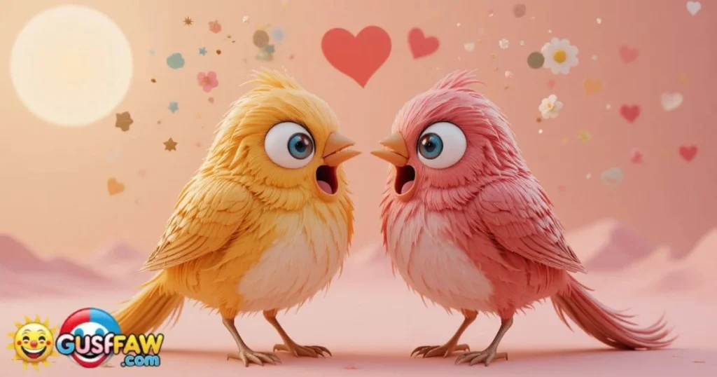 Moon Puns For Love Birds