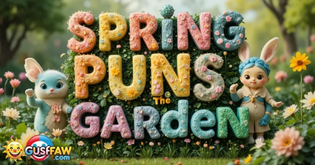 Spring Puns For The Garden